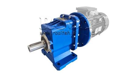 ERC04 REDUZIERER FÜR ELEKTROMOTOR MS100 (2.2-3-4kW) VERHÄLTNIS 25:1