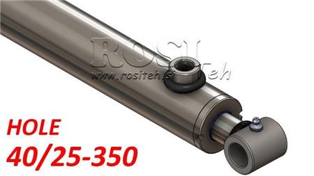 hydraulinen sylinterin reikä 40-25-350