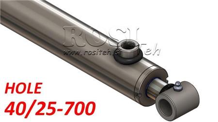 hydraulischer Zylinder Loch 40-25-700