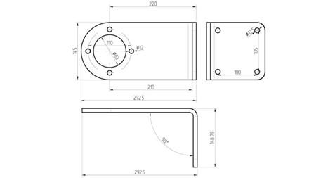 MÄNNLICHER MULTIPLIKATORHALTER - MAßE