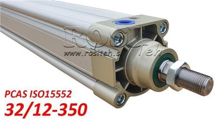 PNEUMATIKZYLINDER PCAS 32/12-350 BE ISO15552
