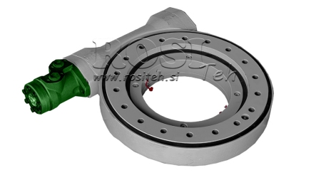 WORM GEAR ROTARY DRIVE SERIES WE HP WE12-79-25H-R