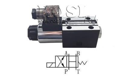 HYDRAULISCHES ELEKTROMAGNETISCHESVENTIL CETOP 3 12/24/230V 3A
