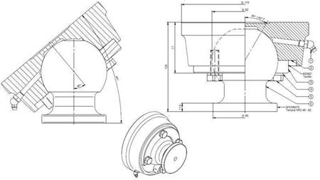 BALL TELESCOPPISYLINTERILLE Φ 92 MAX. 50 TON