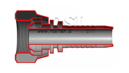 HYDRAULISCHER ANSCHLUSS BSP DN6-1/2