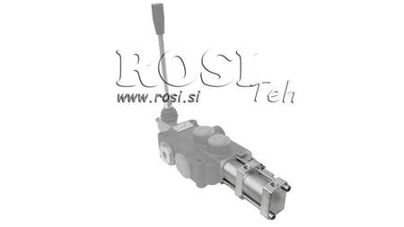 PNEUMATISCHER SERVOCOMMAND FÜR HYDRAULIKVENTIL P40 P80