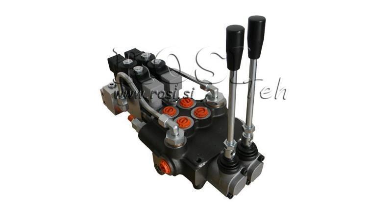 HYDRAULIKVENTIL 2xP80 - EO 12V