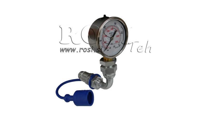 TRACTOR MESSSET WINKEL 0 - 250 BAR